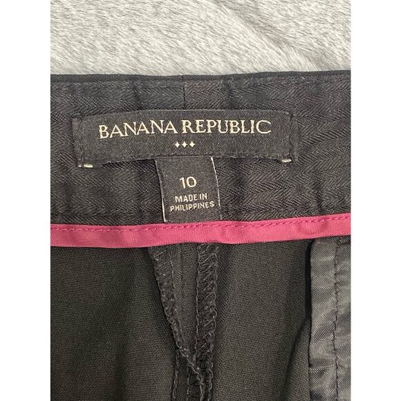 Banana Republic Black Slacks Size 10 - Picture 5 of 6